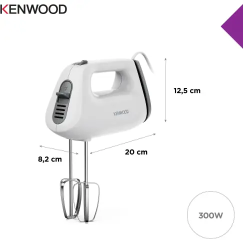 Batteur KENWOOD HMP10.000WH - 5
