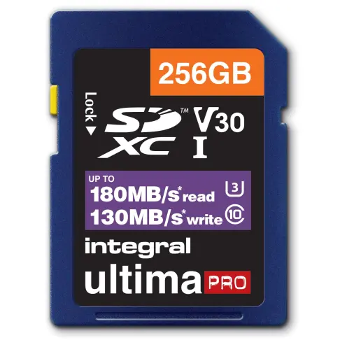 Carte sdxc INTEGRAL INSDX256G-180V30 - 2