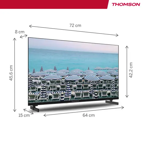 Tv led 32'' THOMSON 32HD2S13 - 3