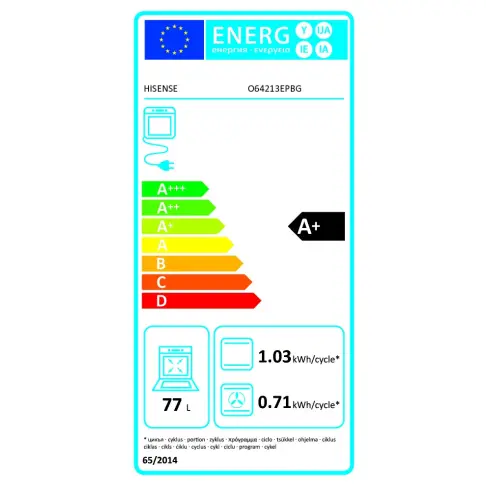 Four pyrolyse HISENSE O64213EPBG - 15