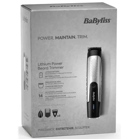 Tondeuse barbe BABYLISS T812E - 4