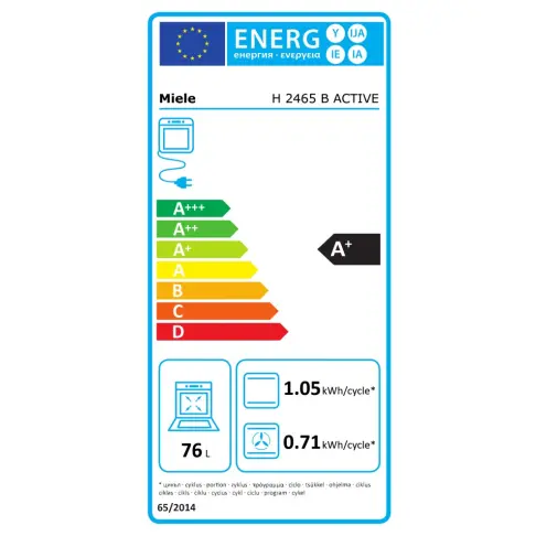 Four catalyse MIELE H2465BOBSW - 4