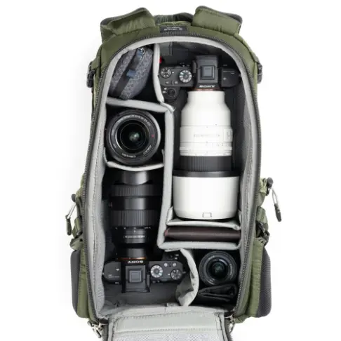 Sac à dos appreil photo THINK TANK BACKLIGHT 18 L VERT - 7