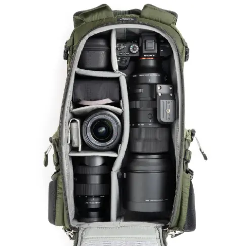 Sac à dos appreil photo THINK TANK BACKLIGHT 18 L VERT - 9