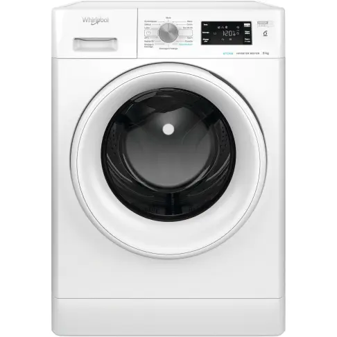 Lave-linge hublot WHIRLPOOL FFBS8469WVFR - 1