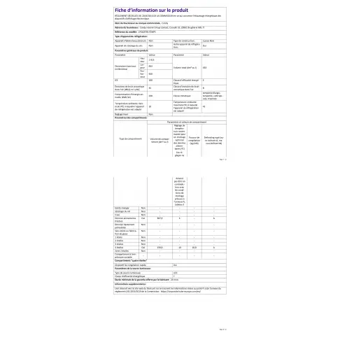 Réfrigérateur multi-portes CANDY CFQQ5T817EWPS - 5