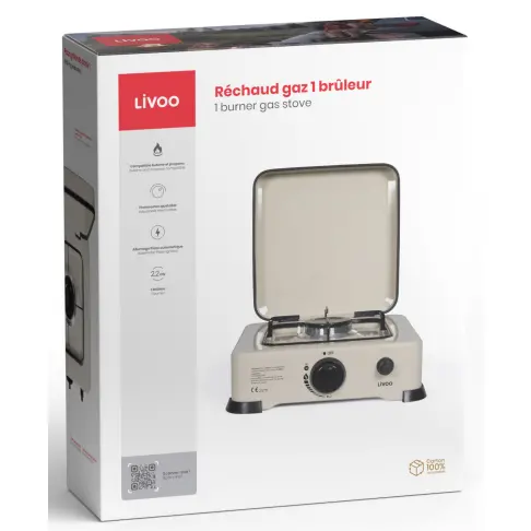 Réchaud LIVOO DOC303 - 4 Réchaud LIVOO DOC303 - 4