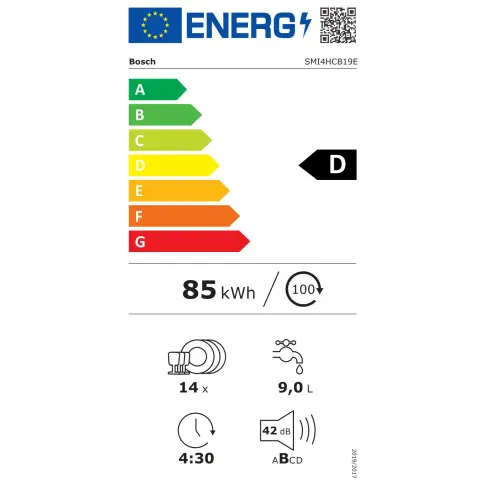 Lave-vaisselle intégré 60 cm BOSCH SMI4HCB19E - 9