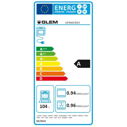 Piano de cuisson dessus gaz GLEM GE 960 CBIX 2 - 3