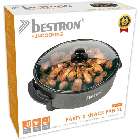 Poêle électrique multifonctions BESTRON AHP1800Z - 9