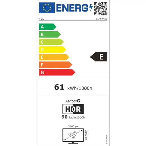 Tv led 55'' TCL 55P69K - 4