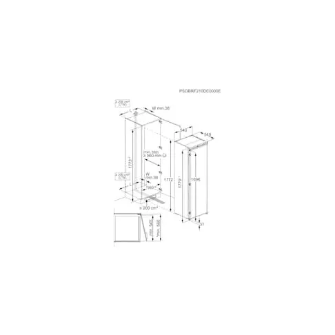 Réfrigérateur intégré 1 porte AEG TK6DS181ES - 5