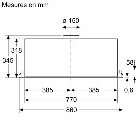 Groupe filtrant SIEMENS LB87NAC50 - 8 Groupe filtrant SIEMENS LB87NAC50 - 8