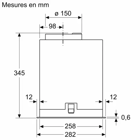 Groupe filtrant SIEMENS LB87NAC50 - 10 Groupe filtrant SIEMENS LB87NAC50 - 10
