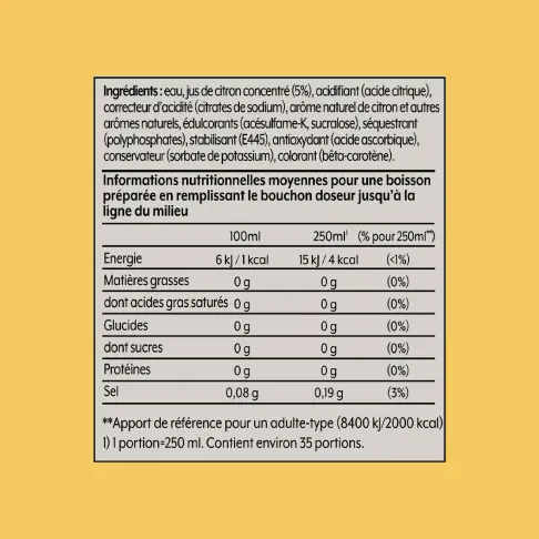 Concentré pour machine à soda SODASTREAM 1024268330 - 7