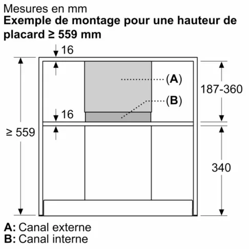 Accessoire hotte SIEMENS LZ11IBN61 - 5