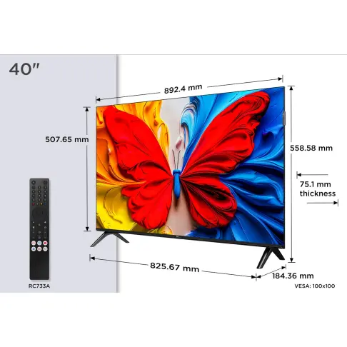 Tv led 40'' TCL 40S5K - 4