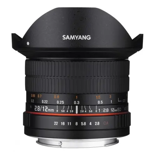 Objectif à focale fixe SAMYANG SAM 12 F 28 CANON - 1