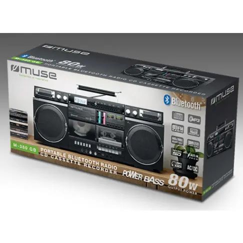 Radio k7 cd MUSE M380GB - 4