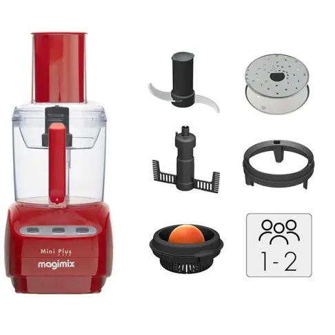 Robot MAGIMIX Le Mini Plus Rouge 18253 F - 2