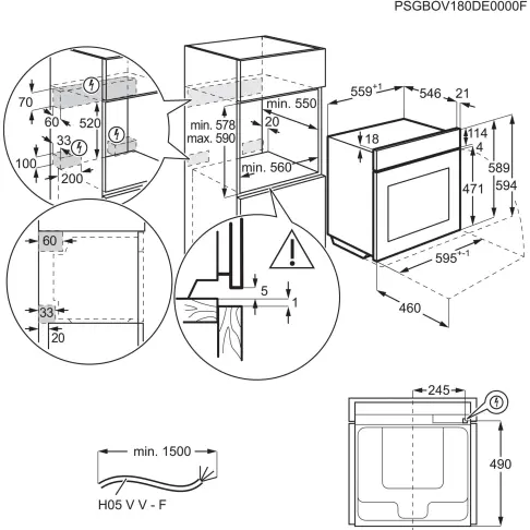 Four pyrolyse AEG TT9PB831AB - 3