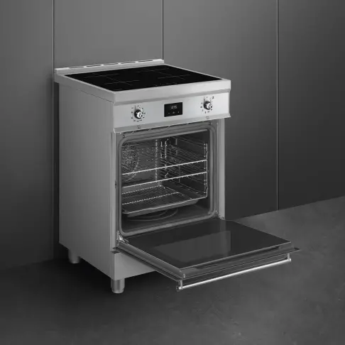 Cuisinière dessus induction SMEG C6IPXT2 - 6 Cuisinière dessus induction SMEG C6IPXT2 - 6