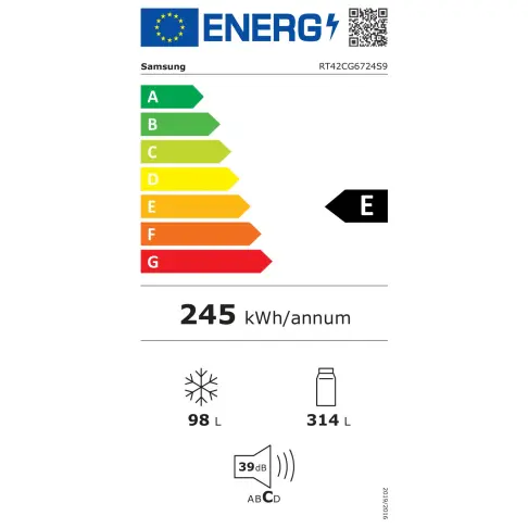 Réfrigérateur 2 portes SAMSUNG RT42CG6724S9 - 10