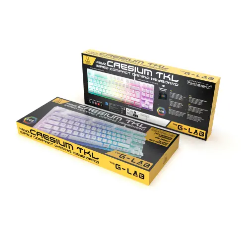 Clavier gaming THE G-LAB KEYZ-CAESIUMT-W/FR - 4