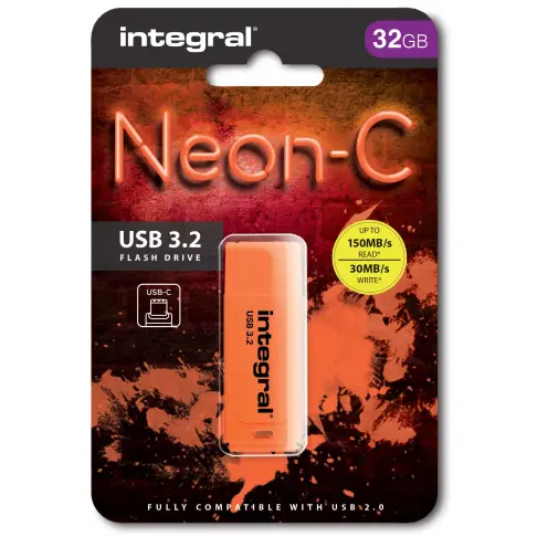 Clé usb INTEGRAL INFD32GBNEONCYL3.2 - 3