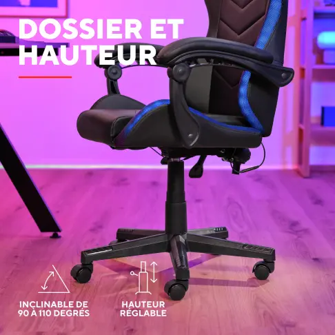 roniq.fauteuil gaming.regl haut.rvb.noir - 9