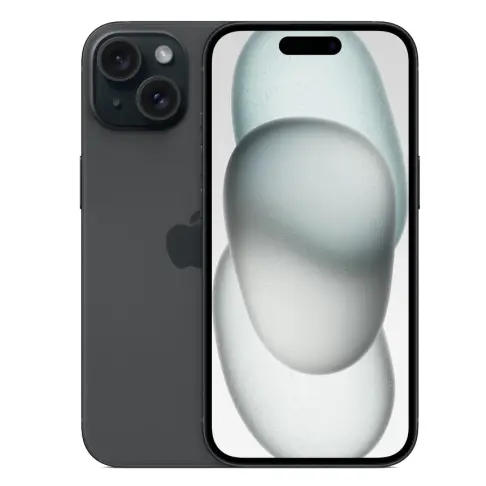 Smartphone APPLE iPhone 15 Noir 256 Go - MTP63ZD/A - 1