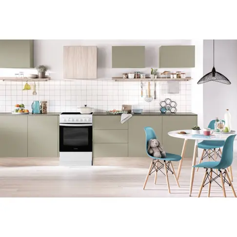 Cuisinière dessus vitrocéramique INDESIT IS5V5PCWFR - 3