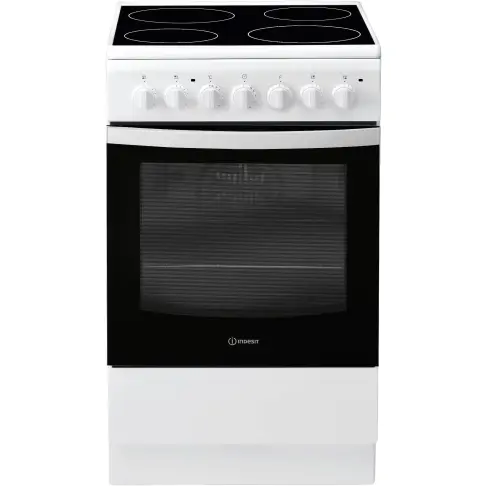 Cuisinière dessus vitrocéramique INDESIT IS5V5PCWFR - 1