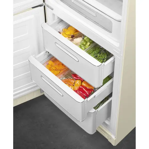 Réfrigérateur combiné inversé SMEG GAMME ANNEES 50 FAB32LCR6 - 9