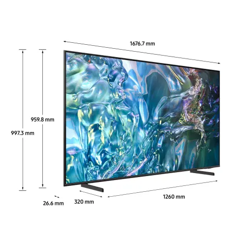 Tv led 75'' SAMSUNG TQ75Q64D - 2