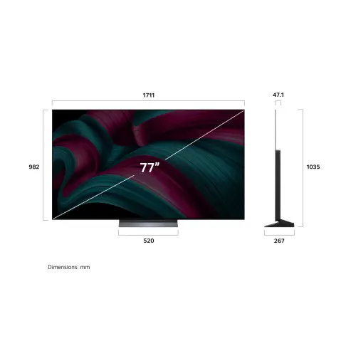 Tv oled 77'' LG OLED77C54LA - 8 Tv oled 77'' LG OLED77C54LA - 8