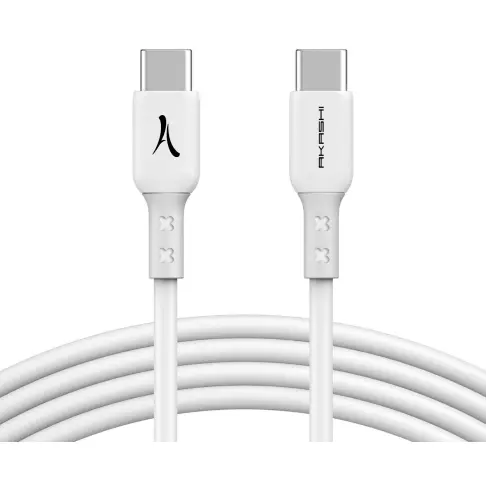 Câble usb AKASHI ALTCABLTCTCWH - 1 Câble usb AKASHI ALTCABLTCTCWH - 1