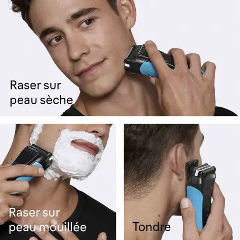 Rasoir BRAUN 3040S - 3 Rasoir BRAUN 3040S - 3