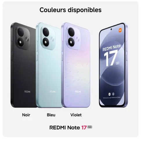 Smartphone XIAOMI REDMINOTE17NOIR - 3