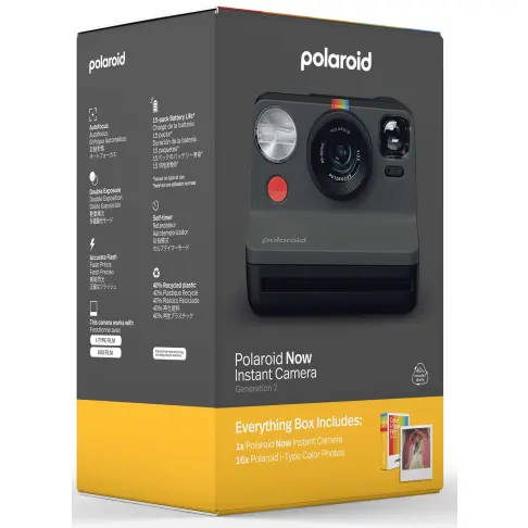 Appareil photo instantané POLAROID EVERTTHING BOX NOW GEN 2 NOIR - 1