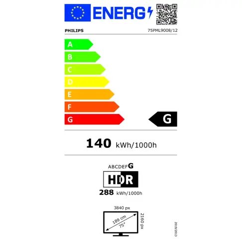 Télé led 75 pouces PHILIPS 75PML9008/12 - 4