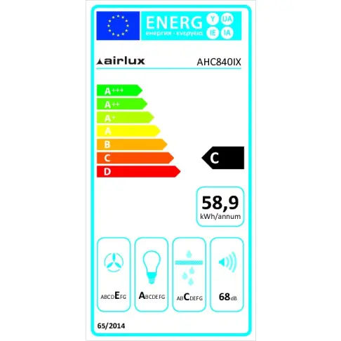 Hotte visière AIRLUX AHC 840 IX - 2