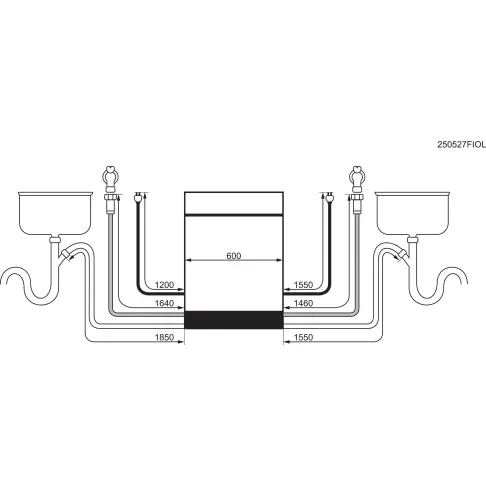 Lave-vaisselle tout intégré 60 cm AEG GI8200X5TN - 10
