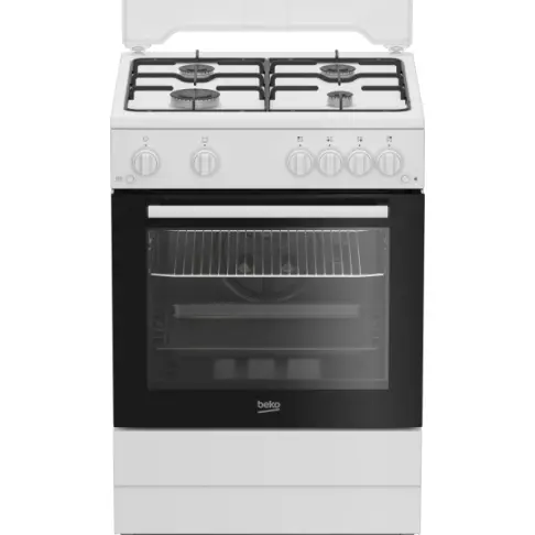 Cuisinière tout gaz BEKO FBG62121WD - 1