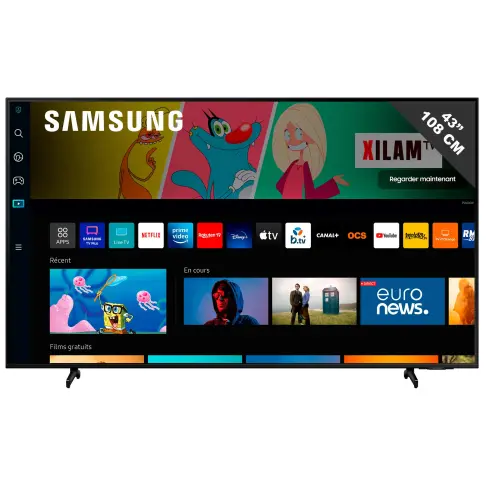 Télé led 43 pouces SAMSUNG UE43BU8005 - 1