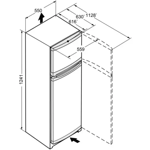 Réfrigérateur 2 portes LIEBHERR CTPE211-26 - 4