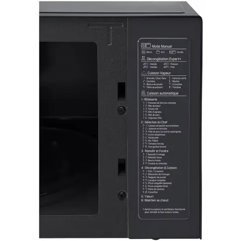Micro-ondes gril LG MH 7265 DDS - 8 Micro-ondes gril LG MH 7265 DDS - 8