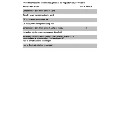 Four pyrolyse ROSIERES RFC3O5879IN - 3