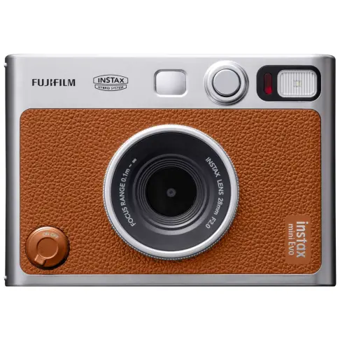 Appareil photo instantané FUJIFILM INSTAX MINI EVO MARRON - 1