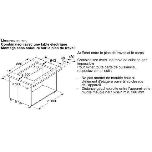 Hotte plan de travail SIEMENS LD98WMM60 - 9